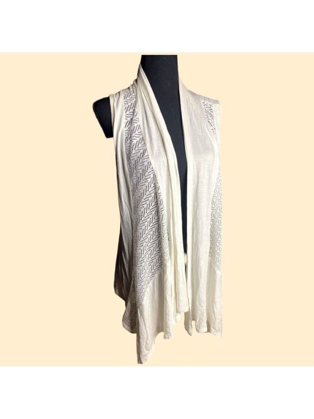 Womens |Sleeveless Lacy Cover up Cardigan.l   DSST-06